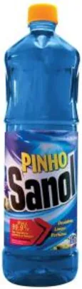 [PRIME] 1L Desinfetante pinho Marine, Sanol, Azul, 1 Litro | R$: 2,77