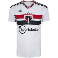 Camisa do São Paulo I adidas - Masculina