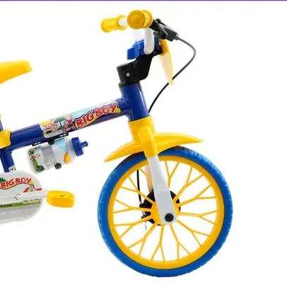 Bicicleta Infantil Aro 12 Cairu Shark Big Boy Nathor 1 Marcha Freio Tambor