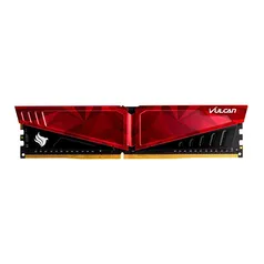 Memoria Team Group T-Force Vulcan Pichau, 8GB, DDR4 3200MHz, CL16, Vermelha | R$259