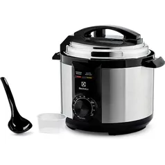 [APP / AME R$ 320] Panela de Pressão Elétrica Electrolux Chef 5 Litros Alumínio