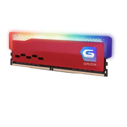 Memória DDR4 Geil Orion RGB, Edição AMD, 8GB, 3600MHz, Red | R$299