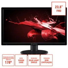 Monitor 23,8" Aopen Full HD com 100.000.000.000:1 de Contraste - 24CH3Y | R$599