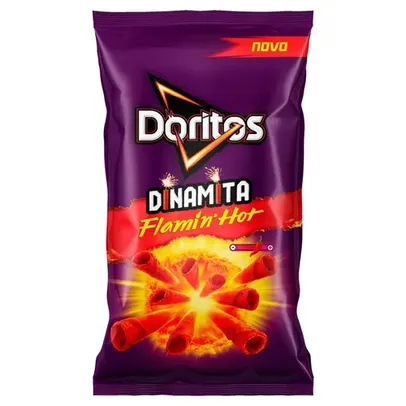 (Levando 3) Salgadinho Dinamita Flamin Hot Doritos 60G