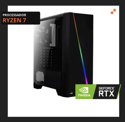 PC Gamer T-GAMER Kreator Ryzen 7 5800X / NVIDIA GeForce RTX 3060 / 32GB DDR4 / SSD NVMe 2TB