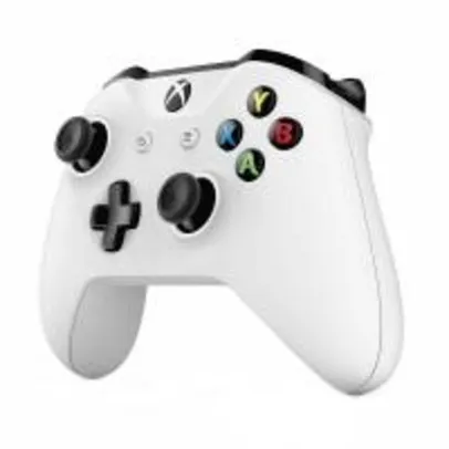 Controle Sem Fio para Xbox One Microsoft Branco por R$ 210