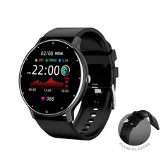 SmartWatch KaBuM! Smart 550, Preto, Pulseira Extra Tecido Sintético Preto, Compatível IoT KaBuM! Sma