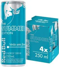 Redbull Verão sem Fim Pack com 4 Latas de 250ml