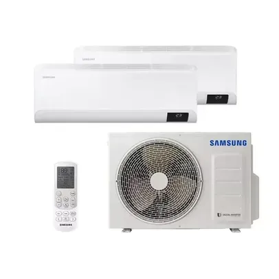 Ar Condicionado SAMSUNG Multi Split Inverter 220V (2 UNIDADES x 9000BTU + Cond 18000BTU)