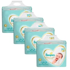 Kit Fralda Pampers Premium Care Jumbo 272 Unidades G