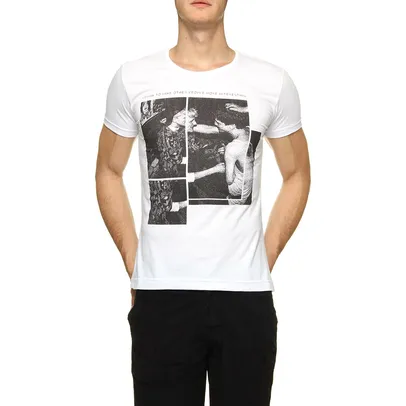 (AME SC R$ 3) Camiseta Auslander Branco - Interesting