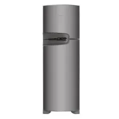 Geladeira Consul Frost Free Duplex 386 litros cor Inox com Prateleiras Altura Flex - R$1639