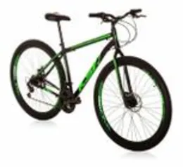 Bicicleta Aro 29 Aço Carbono Ksvj Freios A Disco 21 Vel - Ksvj Bikes