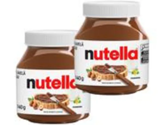 Kit Creme de Avelã com Cacau Nutella Ferrero