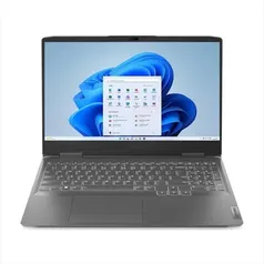 Notebook Lenovo LOQ 15.6" i5 8GB RAM 512GB SSD RTX 2050 W11 Cinza 83EU0000BR