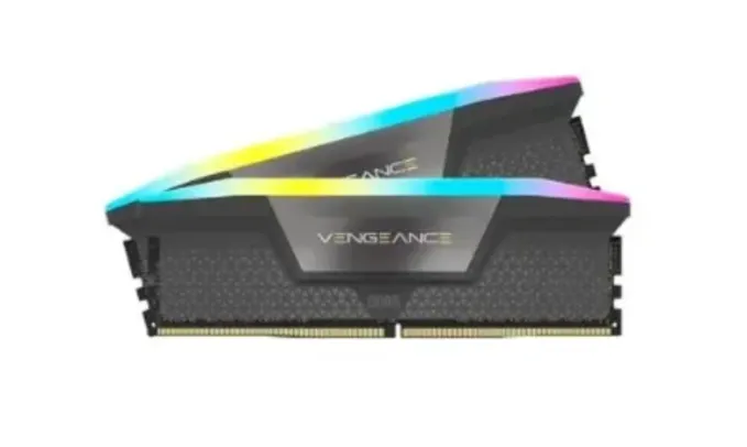 Memória RAM Corsair Vengeance, RGB, 64GB (2X32GB), 5600MHz, DDR5, CL40 Preto - CMH64GX5M2B5600Z40K