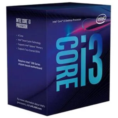 Processador Intel Core I3 9100f 3.6ghz (4.2ghz Turbo) Coffe Lake Lga 1151 Bx80684i39100f