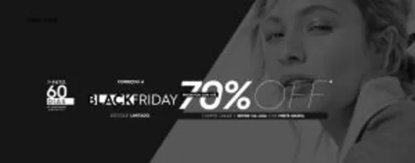 Até 70% de desconto na blackfriday Lojas Renner