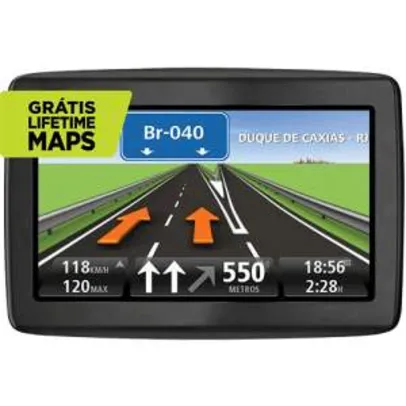 GPS Automotivo TomTom Via 1505M Tela 5" - R$190