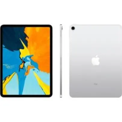 iPad Pro, Tela 11´, 256GB, Wi-Fi, Prata - MTXR2BZ/A