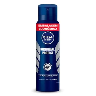 Saindo por R$ 10,28: [REC/+Por-R$8,65] 200ml NIVEA MEN Desodorante Antitranspirante Aerossol Original Protect | Pelando