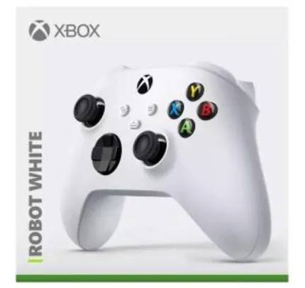 [R$ 371 CC SUB] Controle Xbox Series - Robot White | R$396