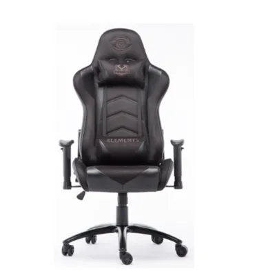 Cadeira Gamer Elements Veda Nemesis, Versão Suede, Black