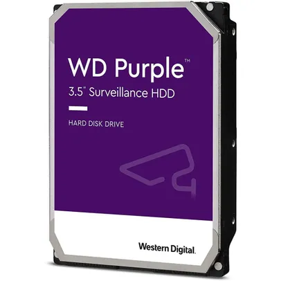 [AME R$329] Disco rígido interno roxo de 2TB da Western Digital 2TB 64 mb