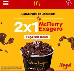 Dia do Chocolate 2x1 McFlurry