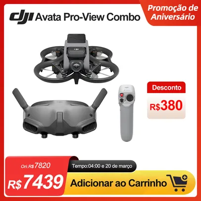 Drone DJI AVATA Pro View