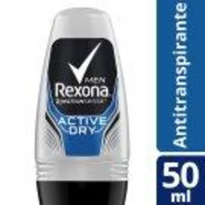 Desodorante Roll-On Rexona Men Active Dry | R$6