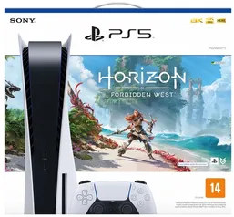 Console PlayStation 5 Edição Física 825GB + Jogo Horizon Forbidden West