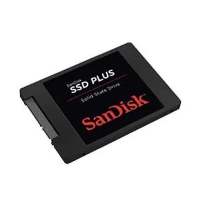 SSD Plus 240Gb, SanDisk - R$ 253