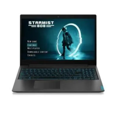 Notebook Lenovo Gamer Ideapad L340 Intel® Core™ i5 9300H 8GB 1TB 15.6" GeForce GTX 1050 3GB W10 - R$3799