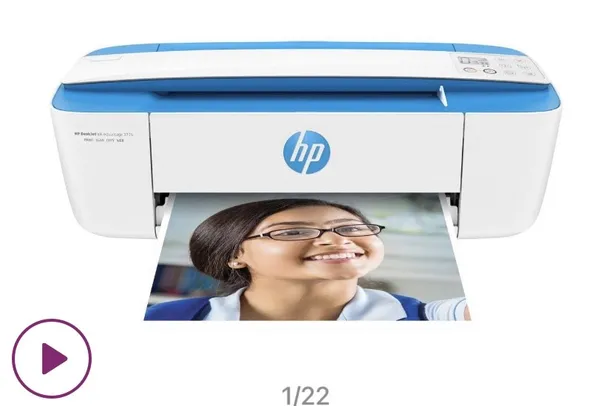 [cliente ouro] Impressora multifuncional HP DeskJet Ink 3776 (Wi-Fi) | R$350