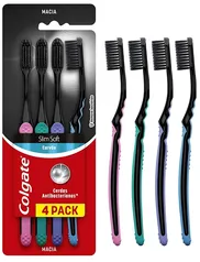 Escova de Dente Colgate Slim Soft 4 unidades