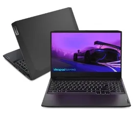 Notebook Ideapad Gaming 3 AMD R7-5800h 8gb (Geforce GTX 1650 4gb) 256gb SSD 15.6" FHD W11