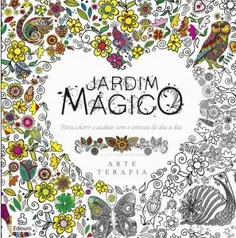 Livro Jardim Mágico para colorir