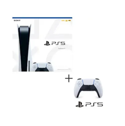 Playstation 5 825 GB e 01 Controle DualSense sem Fio