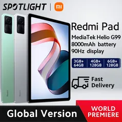 Xiaomi Redmi Pad Mi Tablet 64GB/ 3gb RAM 