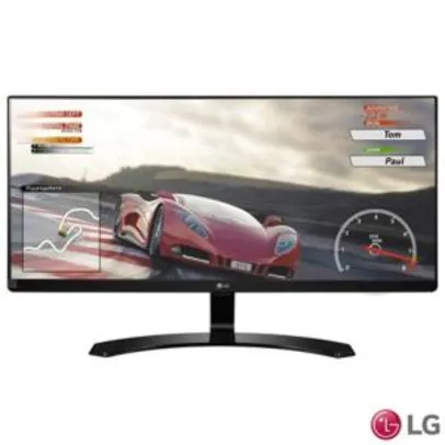 [Fast Shop] Monitor 29" Ultrawide - LG - 29UM68