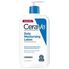 [Leve 2] CeraVe, Loção Hidratante Corporal, com textura Fluida e Ácido Hialurônico, 473ml