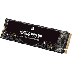 SSD 8TB Corsair MP600 PRO NH, PCIe Gen 4.0 x4 NVMe M.2, Leitura: 7000MB/s e Gravação: 6100MB/s, Preto - CSSD-F8000GBMP600PNH
