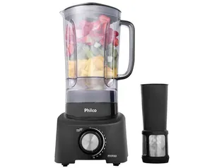 Liquidificador Philco PH900 Preto com Filtro - 12 Velocidades 1200W