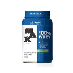 100% Whey (900g), Pistache c/Chocolate Branco