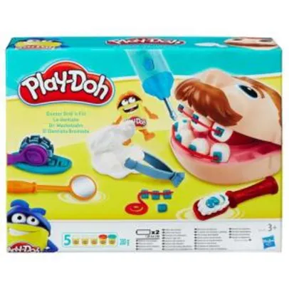 Conjunto Play-Doh Hasbro Dentista | R$ 80