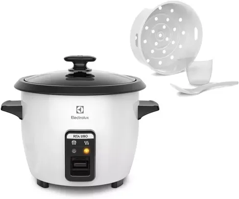 Panela Elétrica, RCB50, 1.3L, Branco, 110v, Electrolux