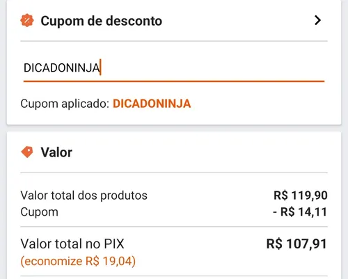 Imagen na descrição da promoção