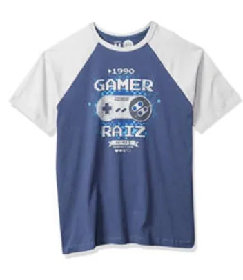 Saindo por R$ 49: Camiseta Gamer Raiz, Studio Geek - R$49 | Pelando