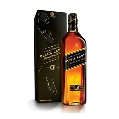 Whisky Johnnie Walker Black Label 12 anos, 750ml